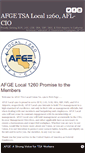 Mobile Screenshot of afge1260.com